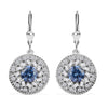 Blue Moissanite