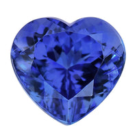 AAAA Tanzanite (Hrt 7 mm) 1.25 ctw