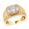 Yellow Gold Over Sterling Silver