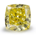 IGI Certified Luxuriant Lab Grown Yellow Diamond (VS2) (Cush) 2.50 ctw - Sticky add to cart bar