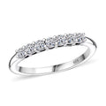 Luxuriant Lab Grown Diamond G-H SI 0.25 ctw Ring in Rhodium Over Sterling Silver (Size 7.0) - Sticky add to cart bar
