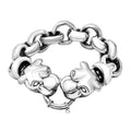Sterling Silver Link Bracelet (7.25 In) 28.38 Grams - Sticky add to cart bar