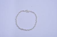 Sterling Silver Cable Chain Necklace 20 Inches 44.5 Grams