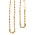 10K Yellow Gold 6mm Rope Chain Necklace 22 Inches 11.20 Grams - Sticky add to cart bar