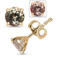 Luxoro AAA Turkizite 2.00 ctw Solitaire Stud Earrings in 10K Yellow Gold - Sticky add to cart bar