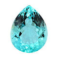 AAAA Paraiba Tourmaline (Pear Free Size) 0.55 ctw - Sticky add to cart bar