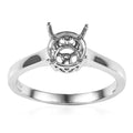 Mounting Ring in 950 Platinum (Size 9.0) 6.25 Grams - Sticky add to cart bar