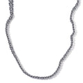 Terahertz Beaded 90.00 ctw Necklace in Stainless Steel 16.5-20.50 Inches - Sticky add to cart bar