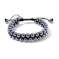 Terahertz 90.00 ctw Beaded Adjustable Cord Bracelet (6.75-9.00In)