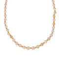 Premium Ethiopian Welo Opal 18.00 ctw Beaded Necklace in 18K Yellow Gold Over Sterling Silver 18 Inches - Sticky add to cart bar