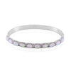 White Simulated Opal