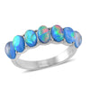 Blue Simulated Opal