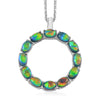 Green Simulated Opal