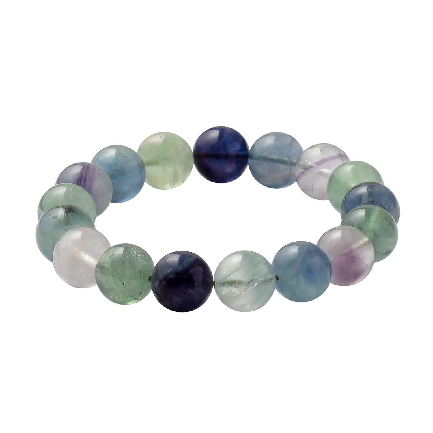 Multi Fluorite Beaded Bracelet