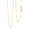 14K Yellow Gold Over Sterling Silver Necklace 24 Inches 2.60 Grams - Sticky add to cart bar