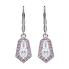 Moissanite & Pink Sapphire