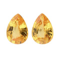 AAAA Madagascar Yellow Sapphire Set of 2 (Pear 7x5 mm) 1.50 ctw - Sticky add to cart bar
