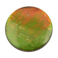 Plain Cut AAAA Canadian Ammolite (Rnd 8 mm) 1.30 ctw - Sticky add to cart bar