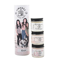 Jimenez Sisters Ranch Goat Milk Body Buttercream Trio Sampler- Sweetheart Collection (1oz x3) with Free Goat Milk Bath Soak