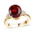 luxoro-premium-tanzanian-sunlit-garnet-and-g-h-i2-diamond-5.15-ctw-ring-in-10k-yellow-gold-size-8.0-4.50-grams - Sticky add to cart bar