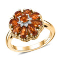 premium-tanzanian-sunlit-garnet-and-white-zircon-2.35-ctw-floral-ring-in-18k-vermeil-yellow-gold-over-sterling-silver-size-5.0 - Sticky add to cart bar