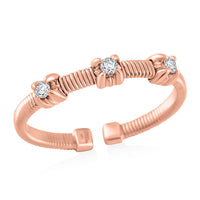 Modani 14K Rose Gold Diamond Ring (Size 10.0) (Del. in 8-10 Days) 0.10 ctw