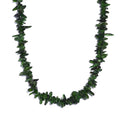 Chrome Diopside 330.00 ctw Beaded Necklace in Rhodium Over Sterling Silver 18 Inches - Sticky add to cart bar