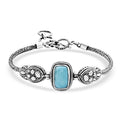 Bali Legacy Larimar 5.65 ctw Bracelet in Sterling Silver (7.00 In) - Sticky add to cart bar