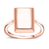 Rose Gold Over Sterling Silver