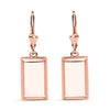 Rose Gold Over Sterling Silver