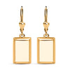 Yellow Gold Over Sterling Silver