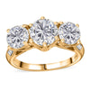 Yellow Gold Over Sterling Silver