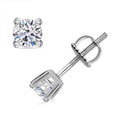 14K White Gold Luxuriant Lab Grown Diamond (SI1) Earrings 0.25 ctw - Sticky add to cart bar
