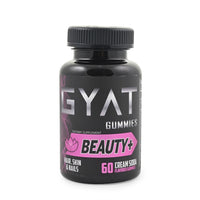 Gyat Beauty Hair, Skin & Nail Supplement (60 Gummies)- Cream Soda