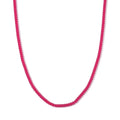 Lab Grown Ruby 100.00 ctw Beaded Necklace in Stainless Steel 18-20 Inches - Sticky add to cart bar