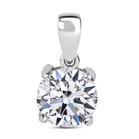 Luxuriant Lab Grown Diamond G VS 2.00 ctw Pendant without Chain in 950 Platinum