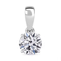 Luxuriant Lab Grown Diamond G VS 1.00 ctw Pendant without Chain in 950 Platinum - Sticky add to cart bar