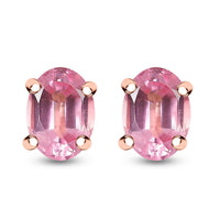 Mahenge Spinel Earrings in 18K Vermeil RG Over Sterling Silver 0.40 ctw