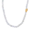 Natural Jade 403.00 ctw Carved Beaded Necklace with Dragon Turtle Charm in 14K YG Over Sterling Silver 20 Inches - Sticky add to cart bar