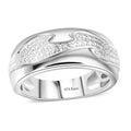 Karis White Diamond Accent Band Ring - Sticky add to cart bar