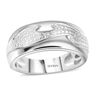 Karis White Diamond Accent Band Ring