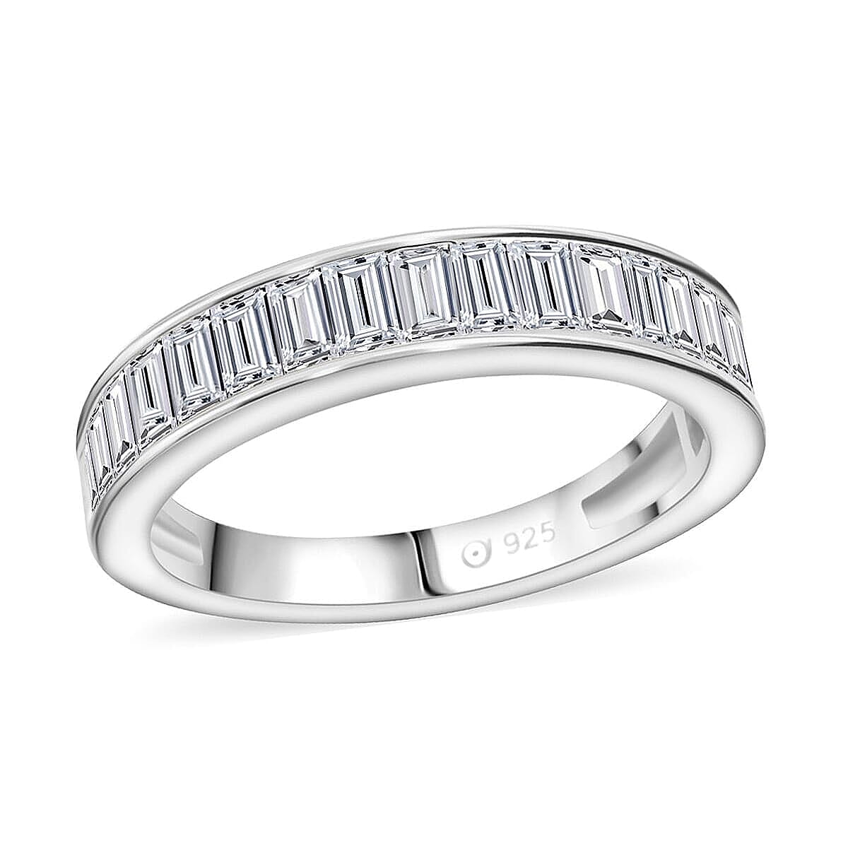 NY Closeout Luxuriant Lab Grown Diamond Ring in Sterling Silver (Size 7.0) 1.00 ctw