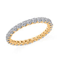 NY Closeout 14K Yellow Gold Luxuriant Lab Grown Diamond Ring (Size 7.0) 1.25 ctw - Sticky add to cart bar