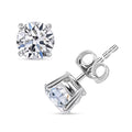 14K White Gold Luxuriant Lab Grown Diamond(G SI) Stud Earrings 1.50 ctw - Sticky add to cart bar