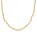 Yellow Sapphire 33.00 ctw Beaded Necklace in Vermeil Yellow Gold Over Sterling Silver 18 Inches - Sticky add to cart bar