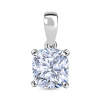 Luxuriant Lab Grown Diamond G-H VS 2.00 ctw Solitaire Pendant in 950 Platinum