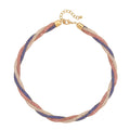 Doorbuster Multi Color Austrian Crystal Necklace 19.5-21.5 Inches in Goldtone - Sticky add to cart bar