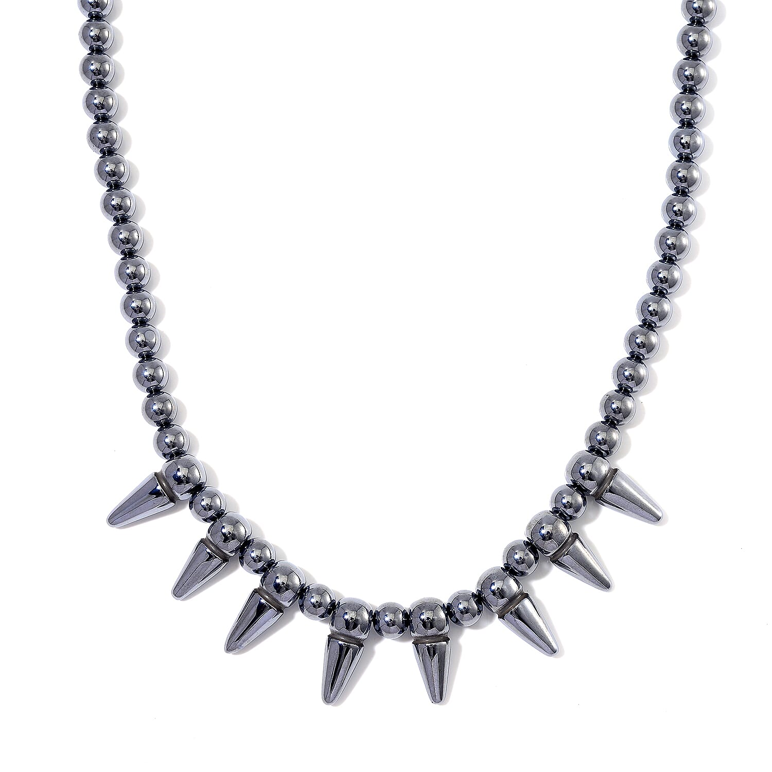 EverTrue Terahertz 250.00 ctw Necklace 18-20 Inches in Stainless Steel