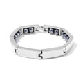 Terahertz 100.00 ctw Beaded Bracelet in Silvertone (6.75 In) - Sticky add to cart bar