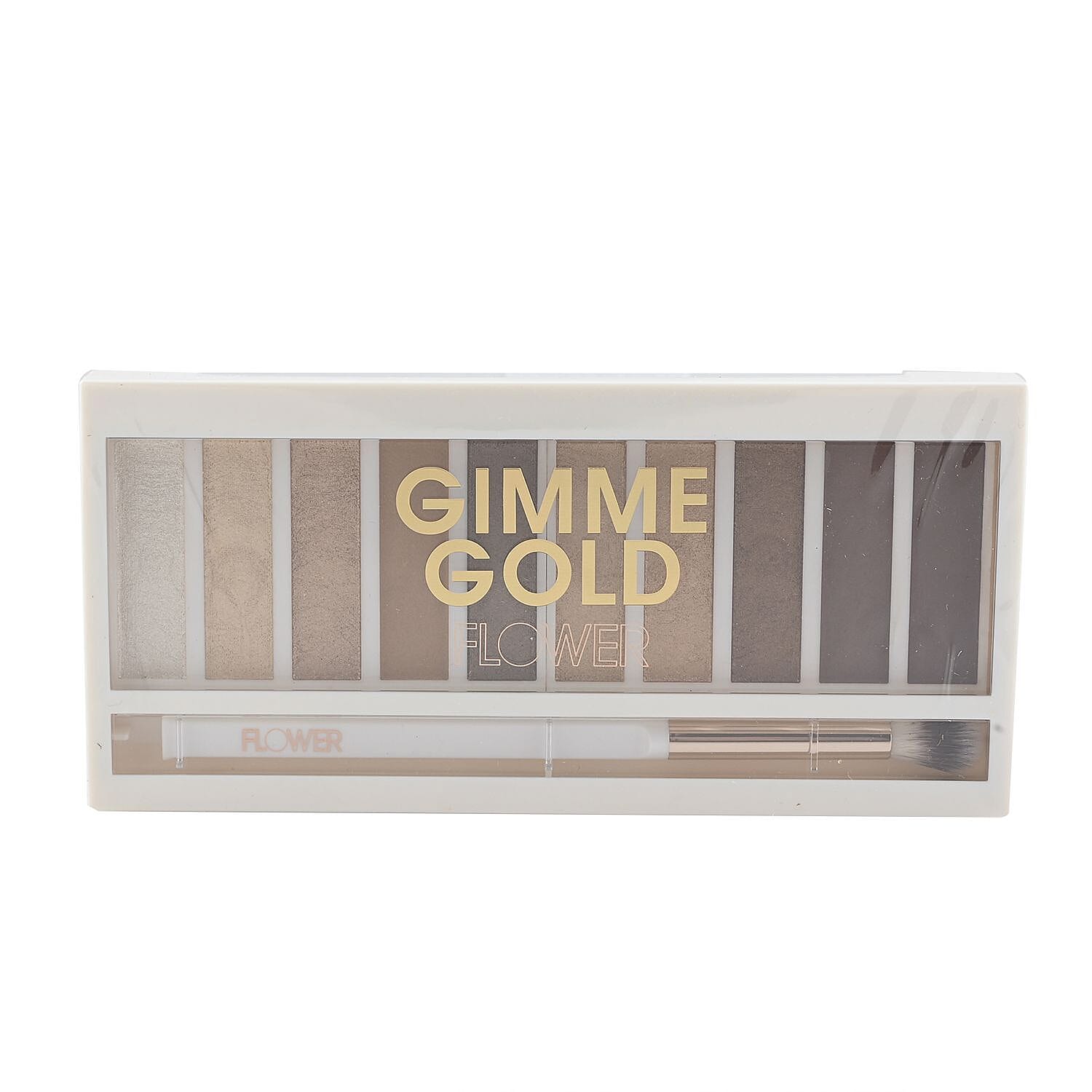 Closeout Flower Beauty Flw Shimmer & Shade Eyeshadow Palette Gimme Gold Es3